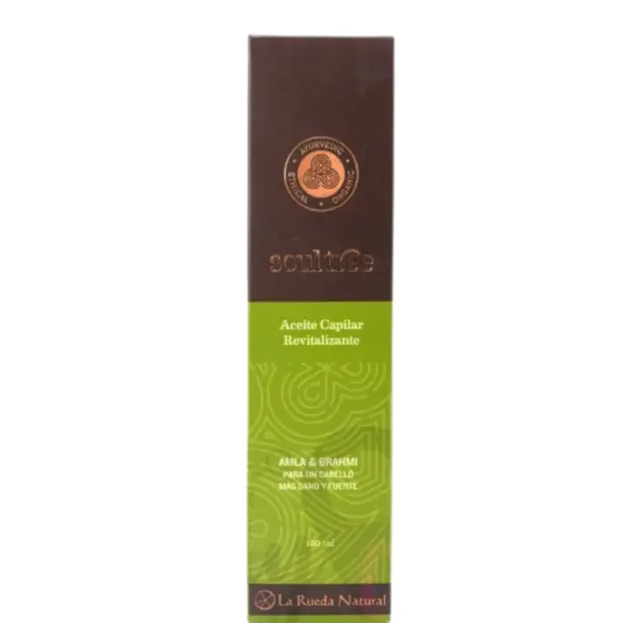 Soultree Aceite Capilar Revitalizante: Amla and Brahmi 120ml — frontal
